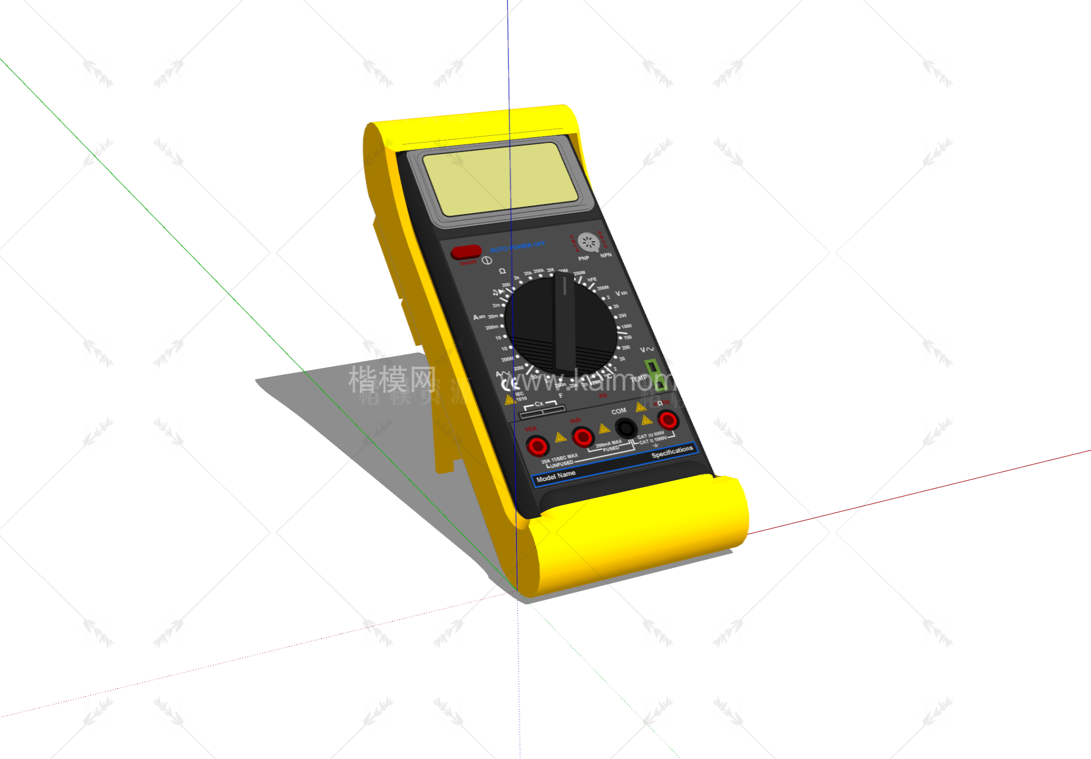 工具_电动工具_扳手_电锯SU模型下载-1