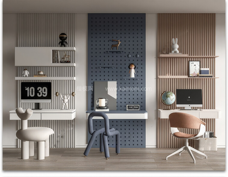 置物架SU模型下载-1