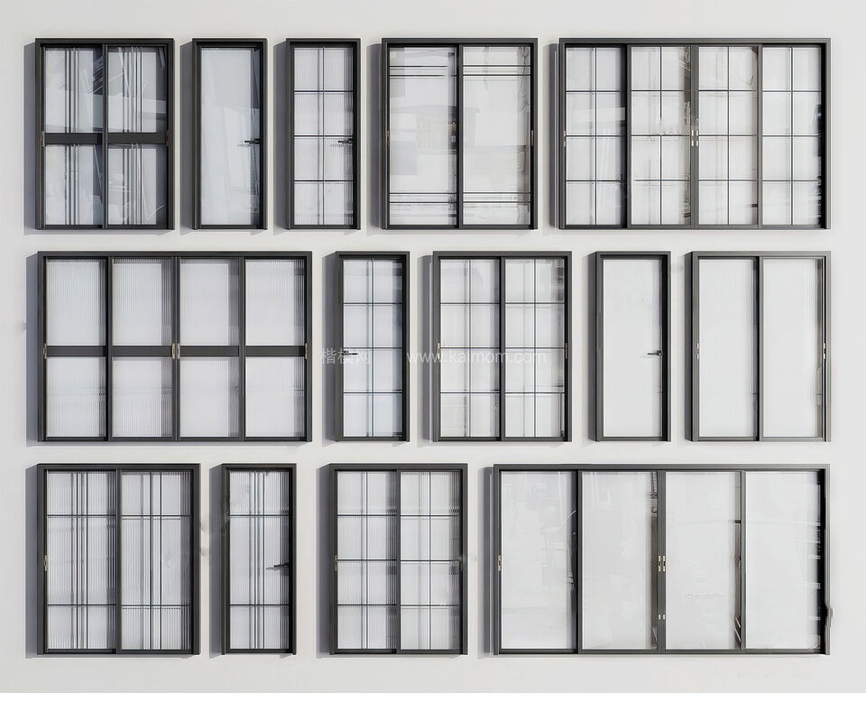 推拉门SU模型下载-1