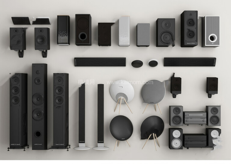 音响_喇叭SU模型下载-1