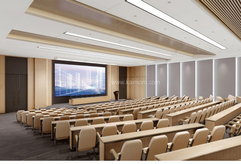 礼堂_报告厅SU模型下载-1