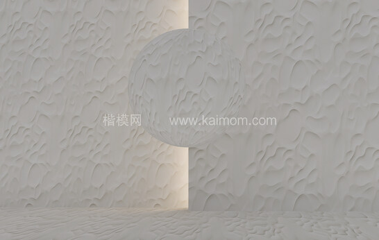 硅藻泥_艺术涂料_真石漆D5材质下载-1