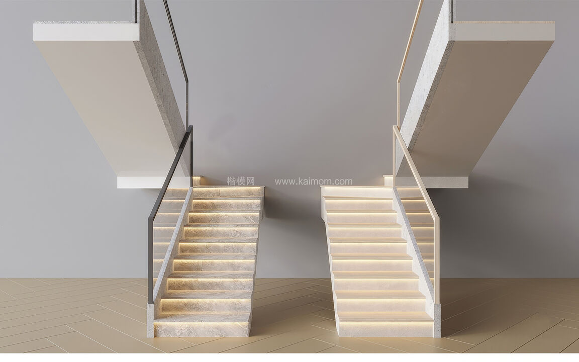楼梯SU模型下载-1