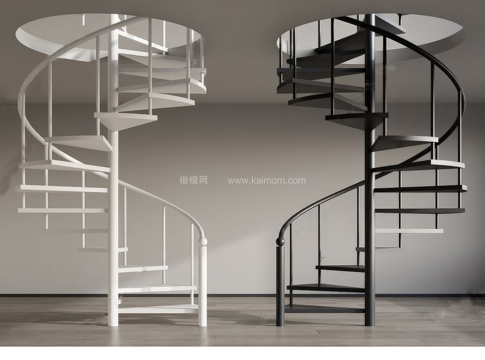 楼梯SU模型下载-1