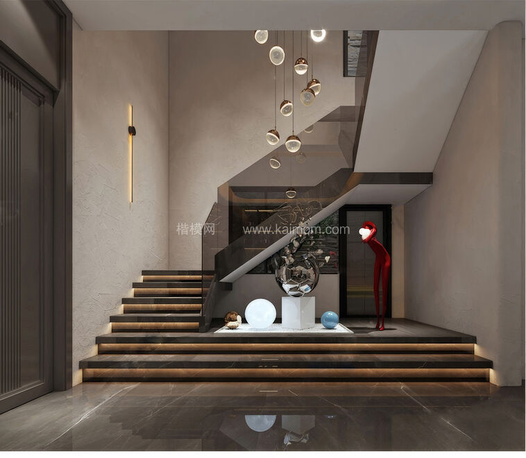 楼梯SU模型下载-1