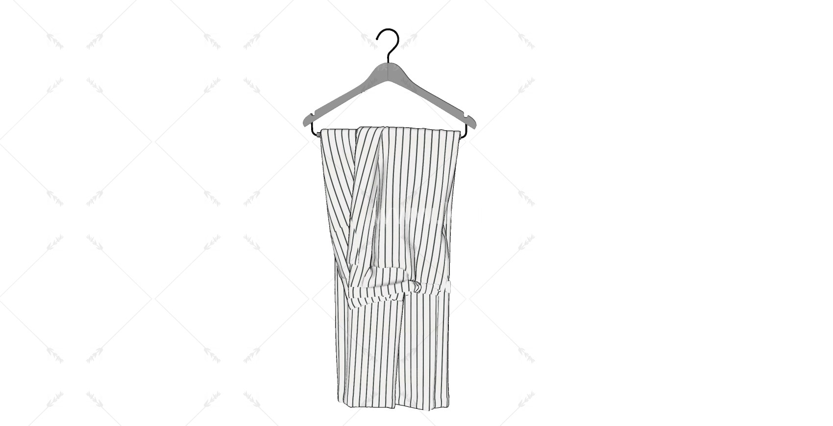 服装 _鞋_帽_包SU模型下载-1