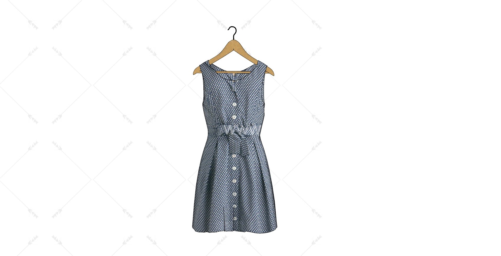 服装 _鞋_帽_包SU模型下载-1