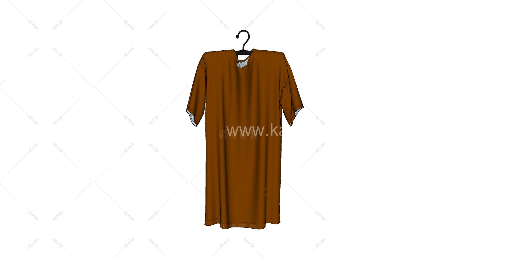 服装 _鞋_帽_包SU模型下载-1
