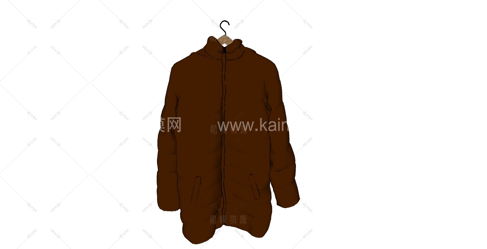 服装 _鞋_帽_包SU模型下载-1