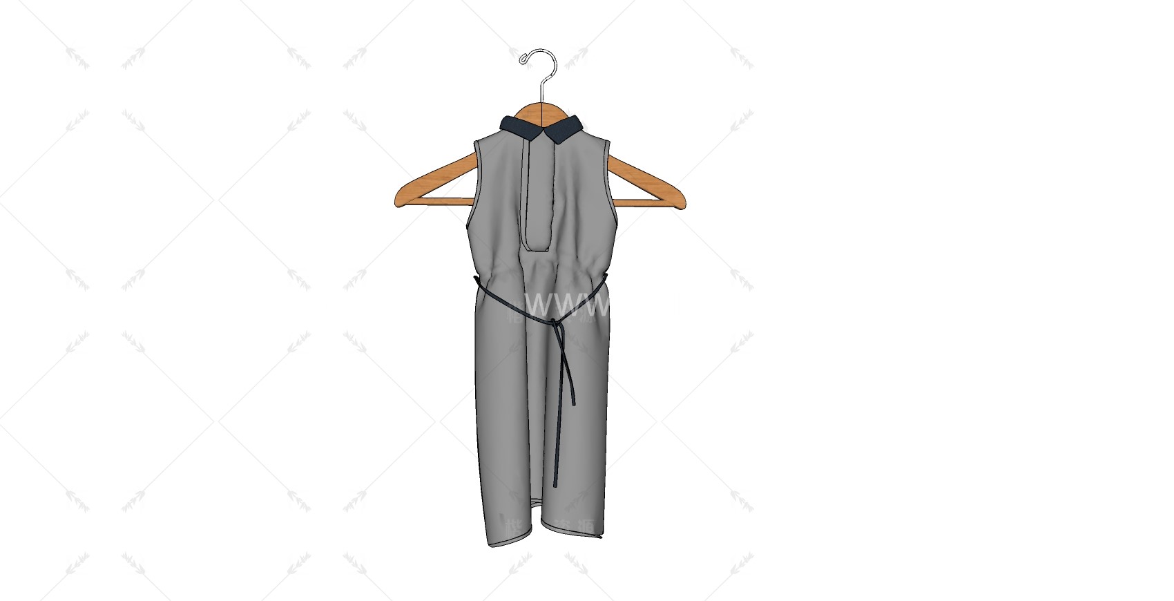 服装 _鞋_帽_包SU模型下载-1