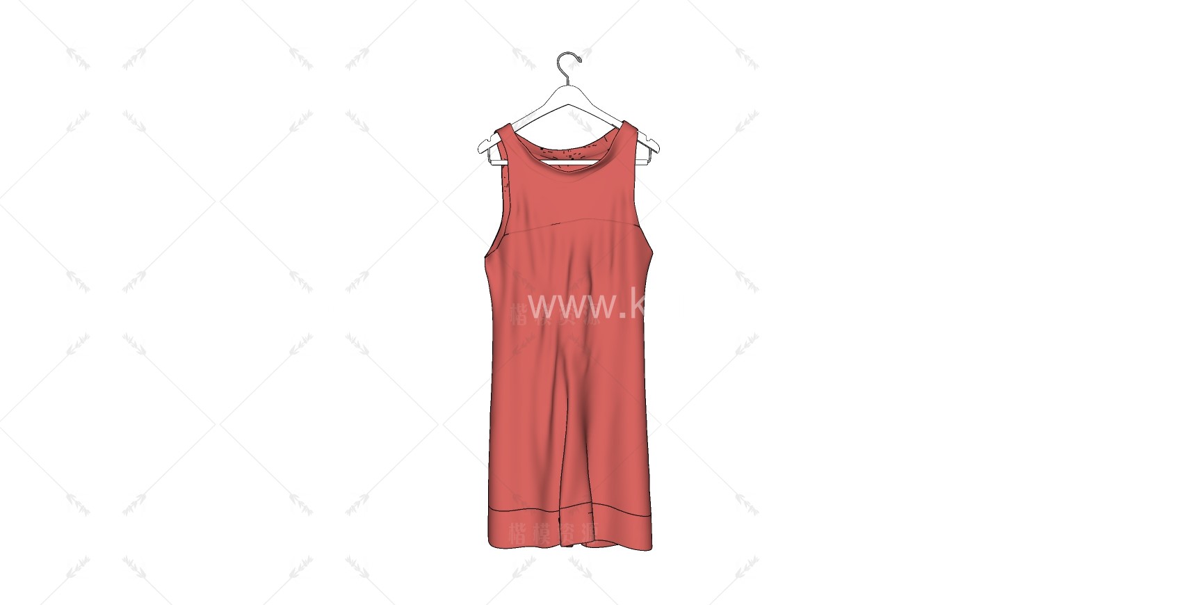 服装 _鞋_帽_包SU模型下载-1