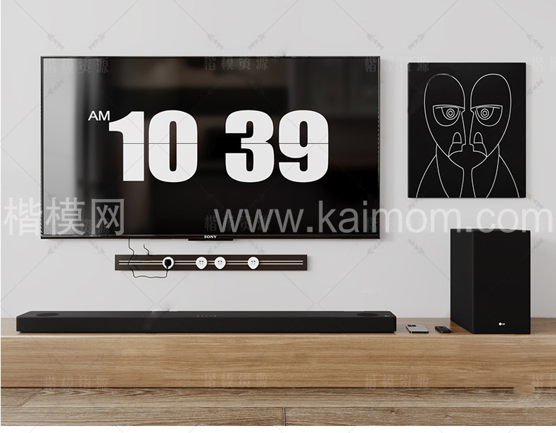 家用电器SU模型下载-1