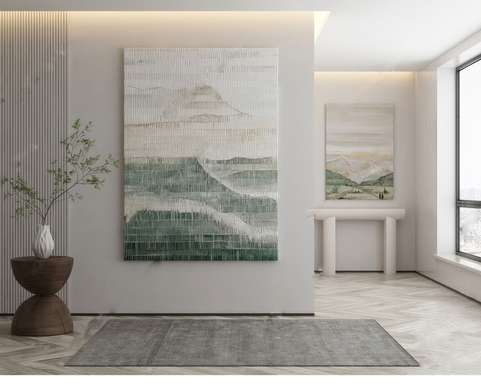 装饰挂画_壁画SU模型下载-1