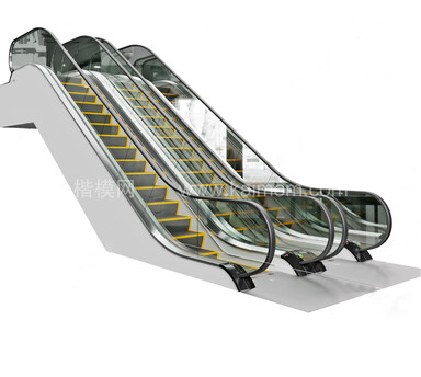 垂直电梯_手扶电梯SU模型下载-2