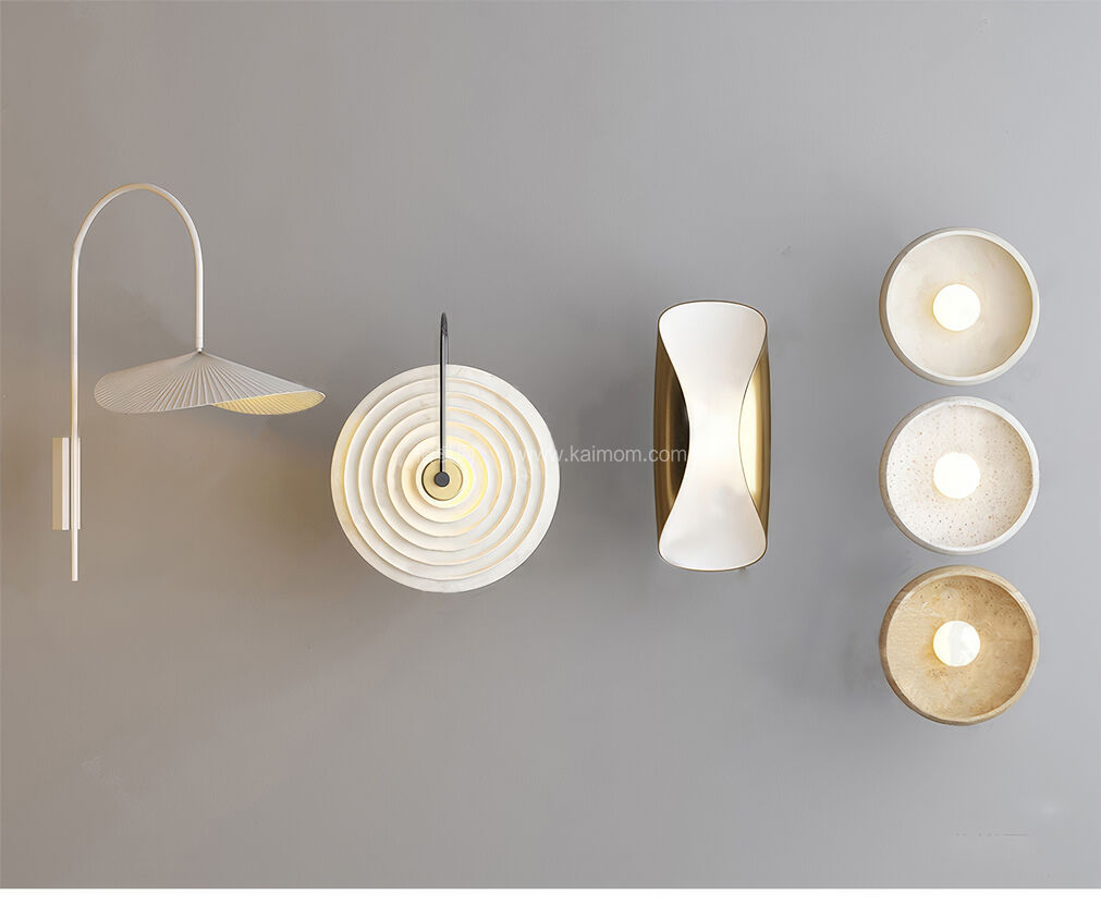 轻奢壁灯SU模型下载-1