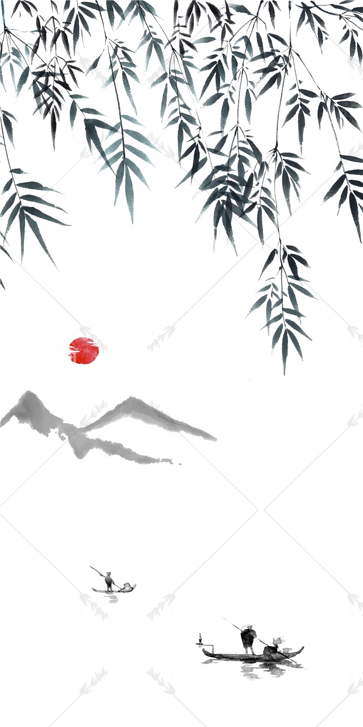 中式壁纸贴图下载-1