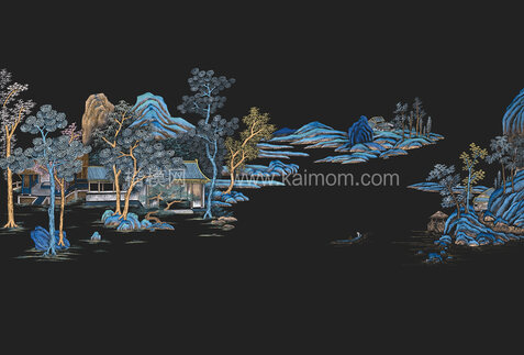 中式壁纸贴图下载-1