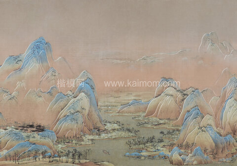 中式壁纸贴图下载-1