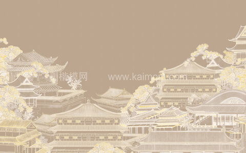 中式壁纸贴图下载-1