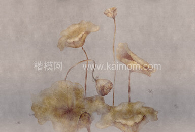 中式壁纸贴图下载-1