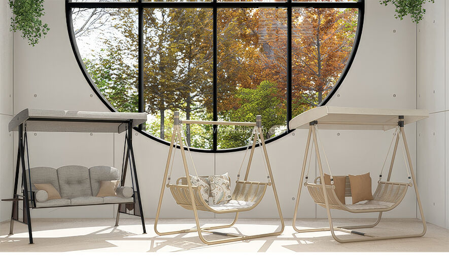 吊椅吊床su模型下载-1