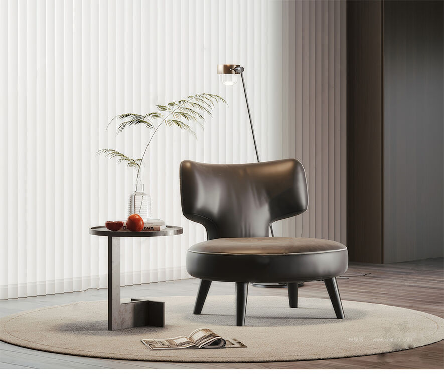 休闲椅SU模型下载-1