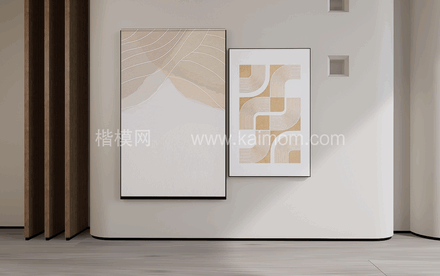 挂画D5模型下载-1