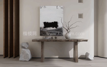挂画组合D5模型下载-1
