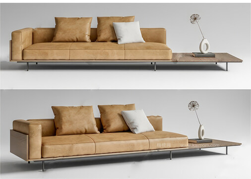 多人沙发SU模型下载-1