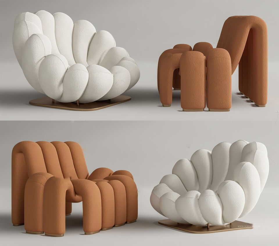 懒人沙发SU模型下载-1