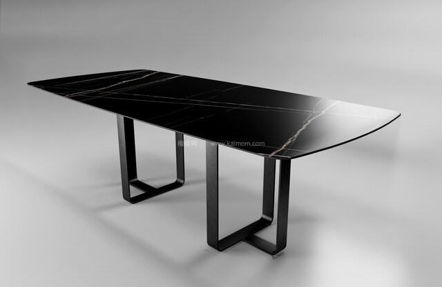 SU餐桌模型，Ens直接渲染，免调材质-1