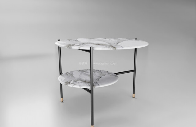 SU茶几模型，Ens直接渲染，免调材质-1