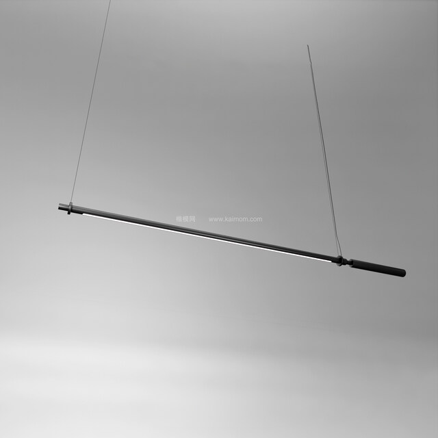 SU吊灯模型，Ens直接渲染，免调材质-1