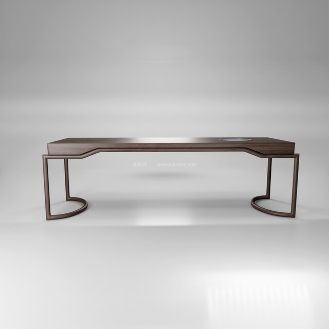 SU书桌模型，Ens直接渲染，免调材质-1