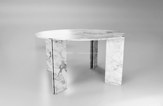 SU茶几模型，Ens直接渲染，免调材质-1