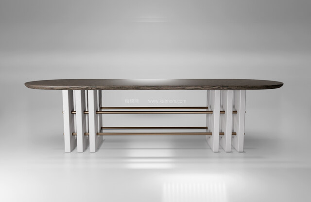 SU餐桌模型，Ens直接渲染，免调材质-1