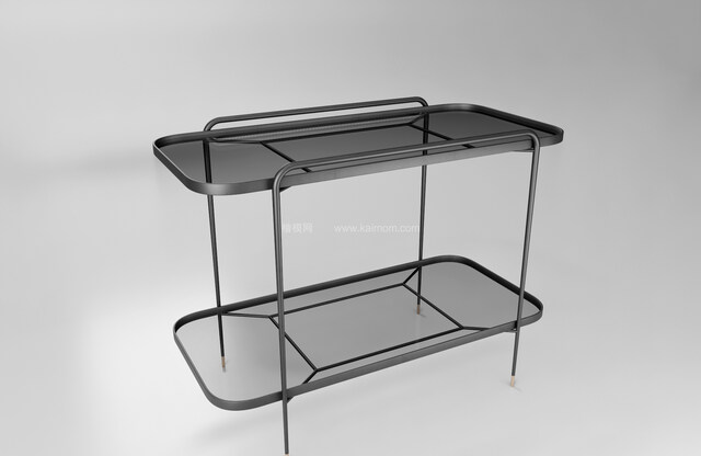 SU茶几模型，Ens直接渲染，免调材质-1