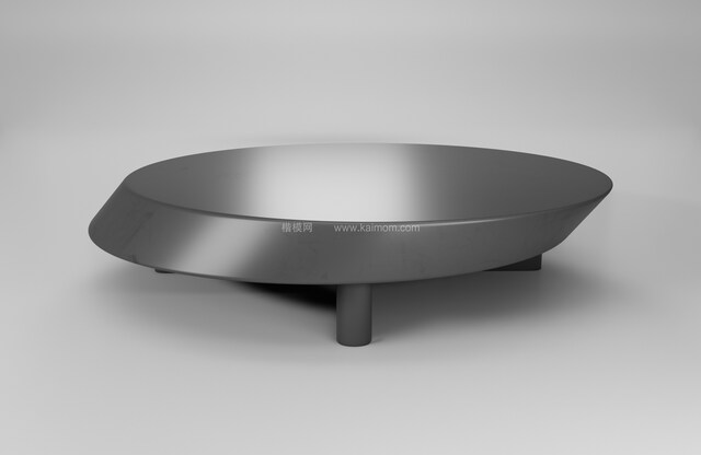 SU茶几模型，Ens直接渲染，免调材质-1