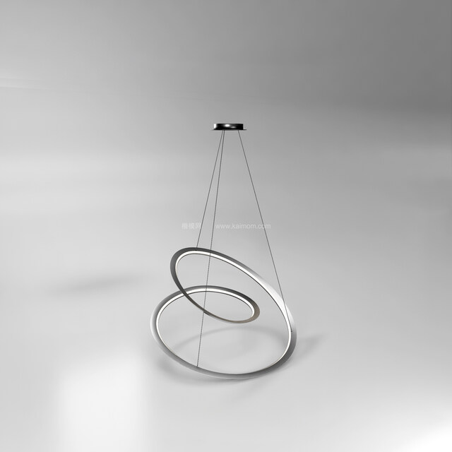 SU吊灯模型，Ens直接渲染，免调材质-1