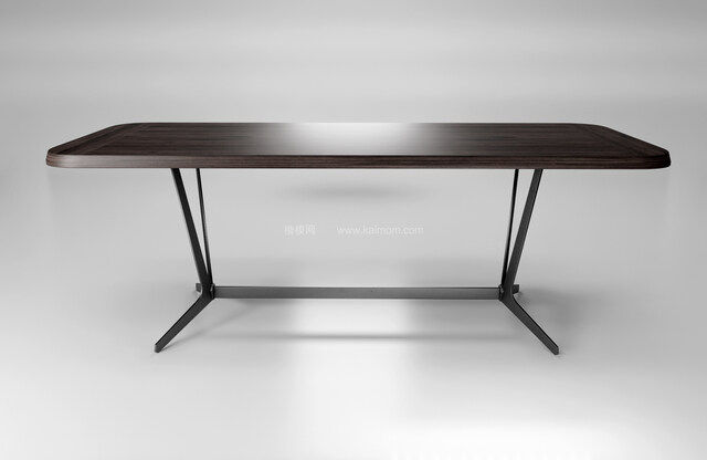 SU餐桌模型，Ens直接渲染，免调材质-1