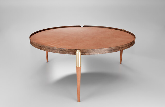 SU茶几模型，Ens直接渲染，免调材质-1