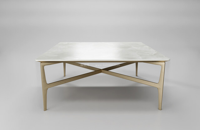 SU茶几模型，Ens直接渲染，免调材质-1