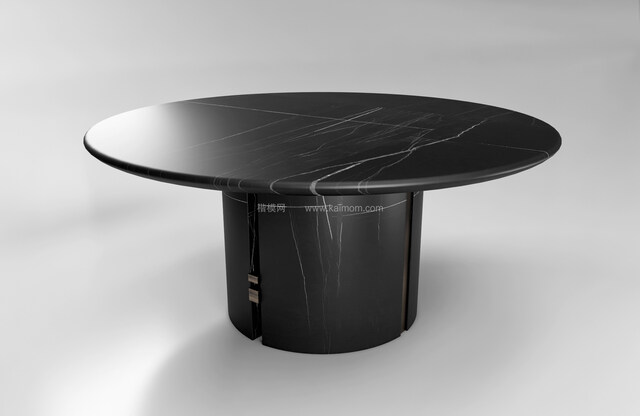 SU餐桌模型，Ens直接渲染，免调材质-1