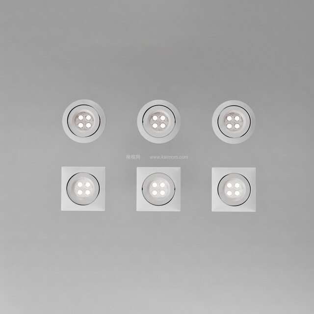 SU筒灯射灯模型，Ens直接渲染，免调材质-1