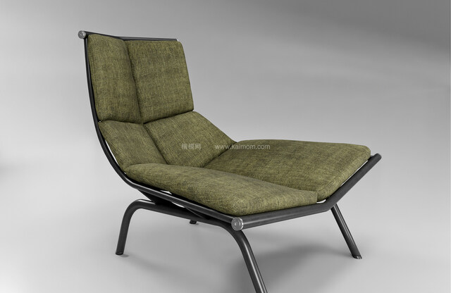 SU单人沙发模型，Ens直接渲染，免调材质-1