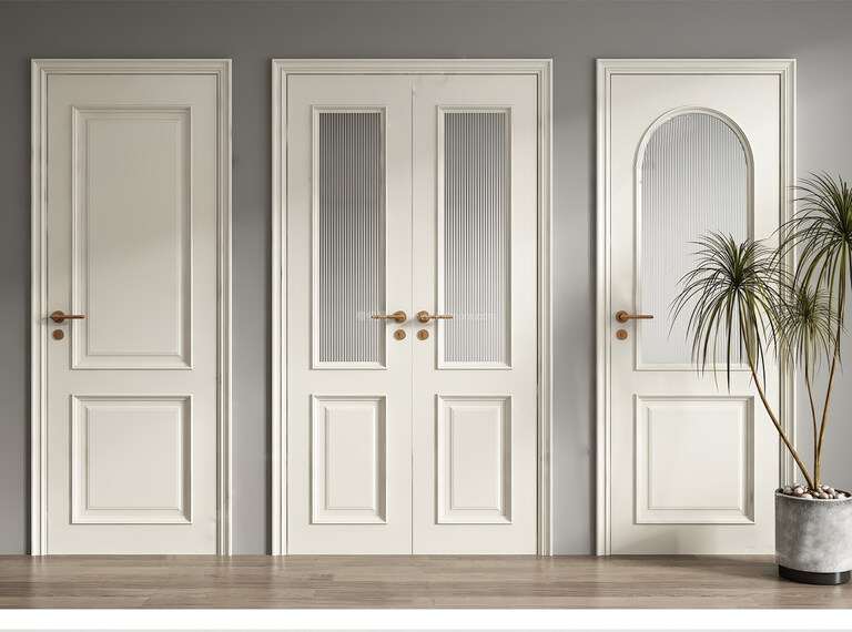 房间门SU模型下载-1