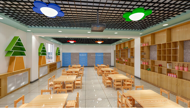 兴趣班教室_音乐教室SU模型下载-1