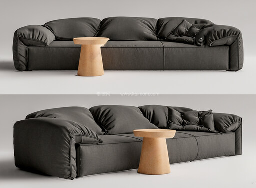 多人沙发SU模型下载-1