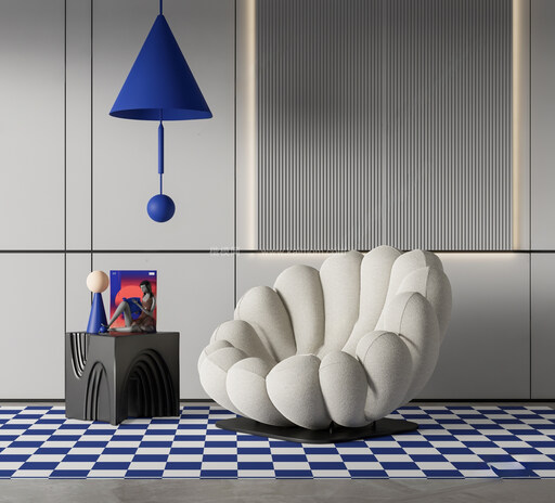 多人沙发SU模型下载-1