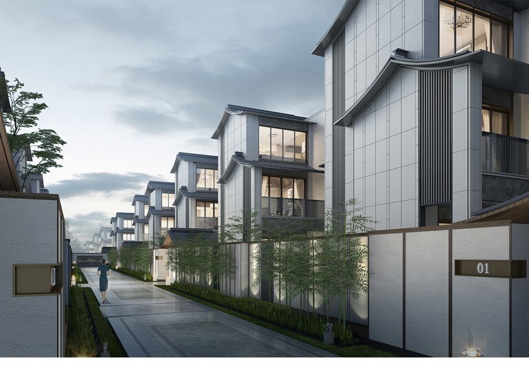 别墅_自建房SU模型下载-1